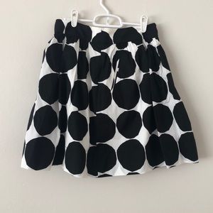 Banana Republic Polka Dot Skirt Size 2